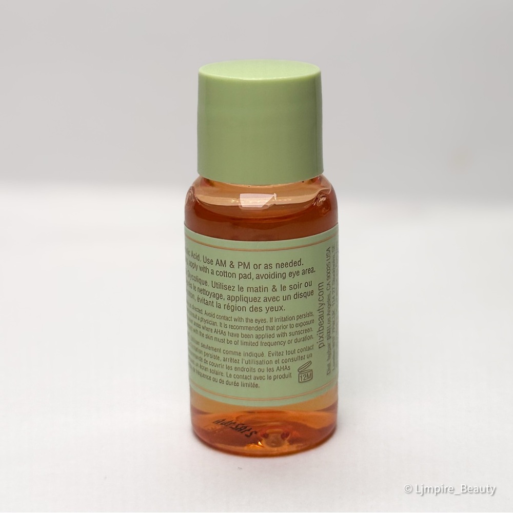 ๐ Pixi Glow Tonic Exfoliating Toner 15 mL (Sample Size) - Picture 3 of 3
